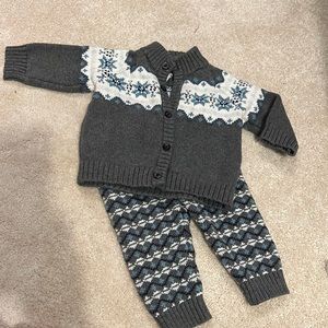 Janie & Jack Holiday Sweater Set
